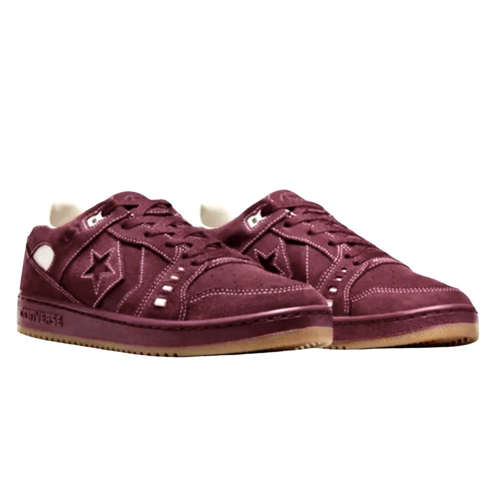 Converse Men’s AS-1 Pro Suede Skate Shoes. Dark Burgundy & Egret. Size 9.5 NWT - Picture 2 of 16